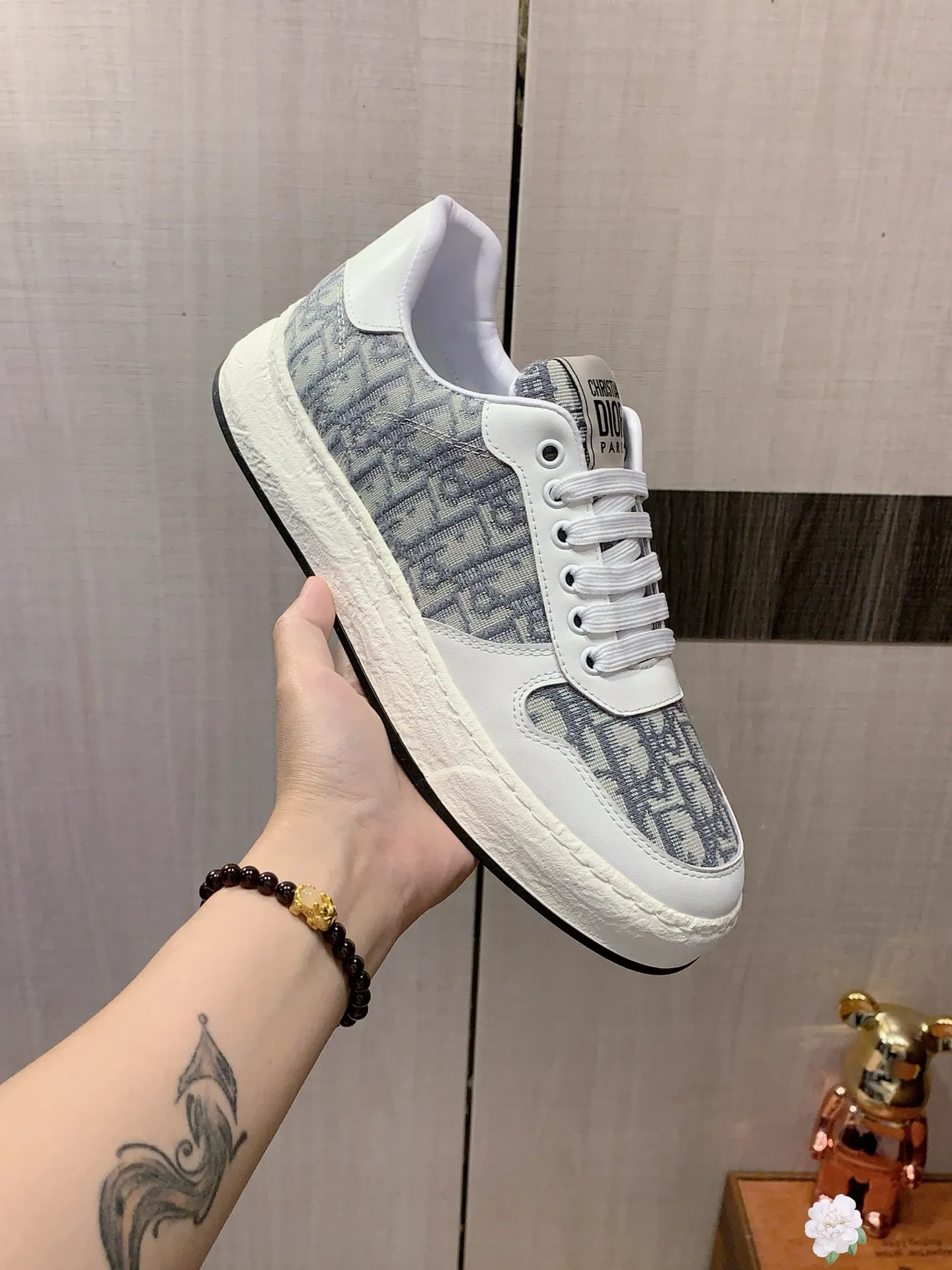 Men's men's shoes💰420💰💰🎩🎩[Lightning][Lightning] "Dior DIOR*" The latest • popular casual shoes, top brand [seduce] luxury ~ purchasing agency, top ~ quality. [Strong] The upper is made of imported breathable cowhide with fabric material ➕ Breathable sheepskin feet (•) and fine workmanship. The original stylish and stylish soft rubber wear-resistant and non-slip outsole is light and comfortable on the feet. The real thing looks better in real photos. No. 122: code: 38-44, 2️⃣ colors selected